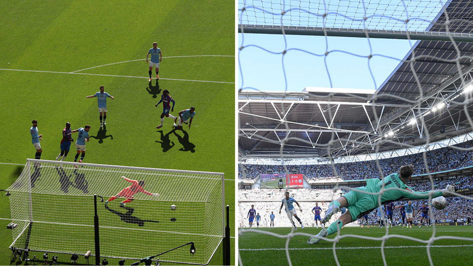 Eberechi Eze marca y Dean Henderson ataja un penalti