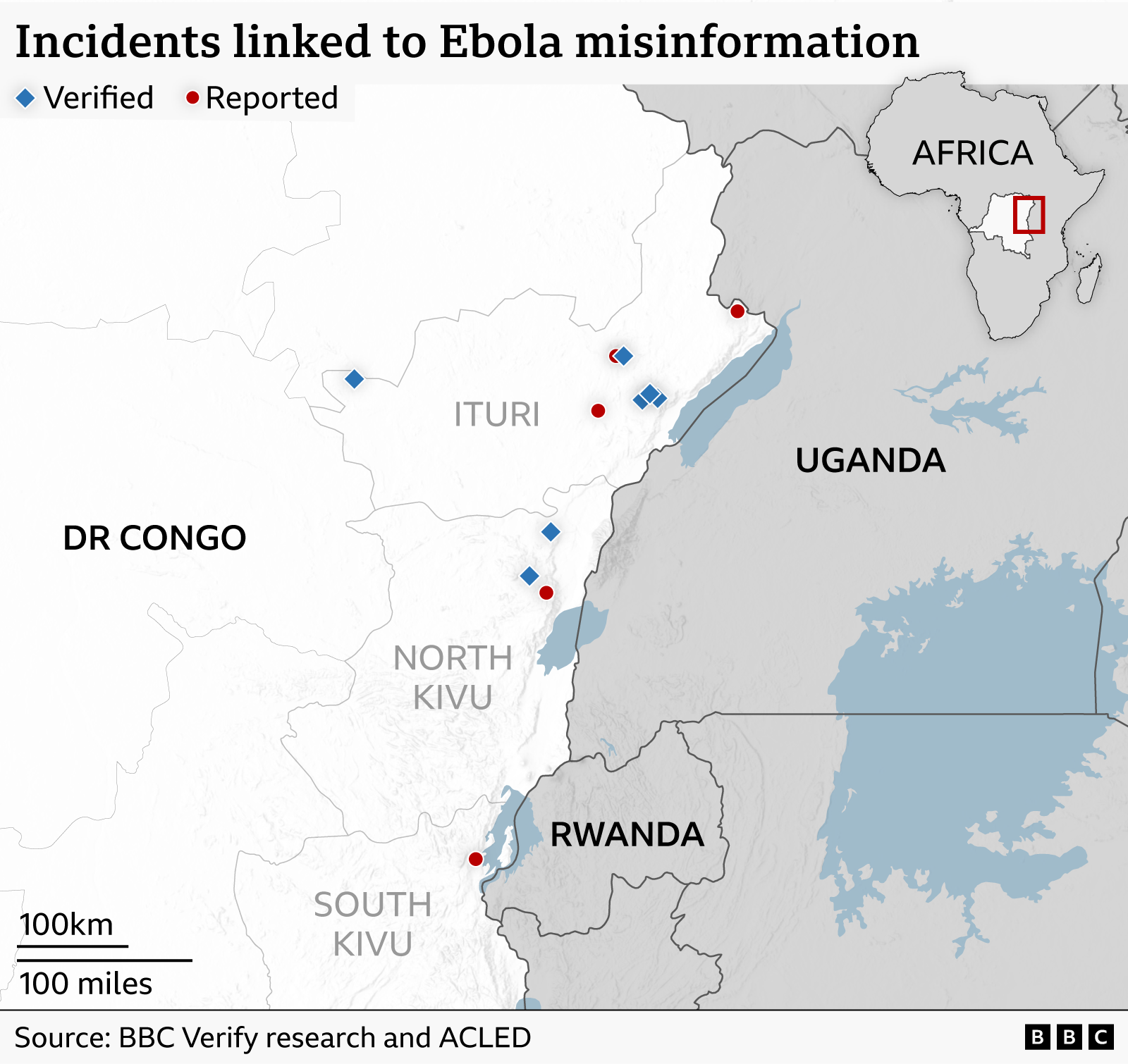  BBC Verify research and ACLED.