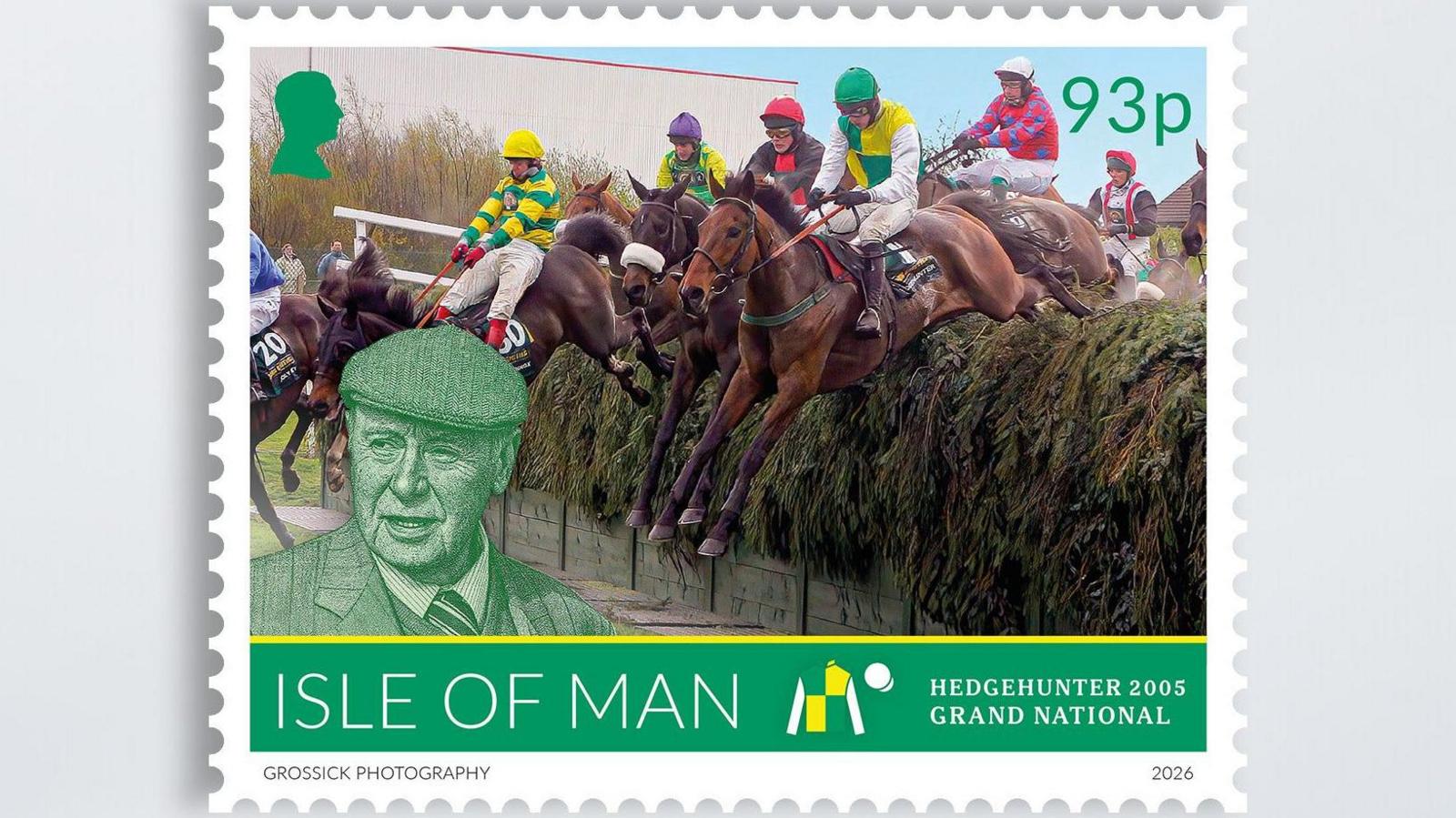 Horse racing stalwart Trevor Hemmings celebrated in new stamp set