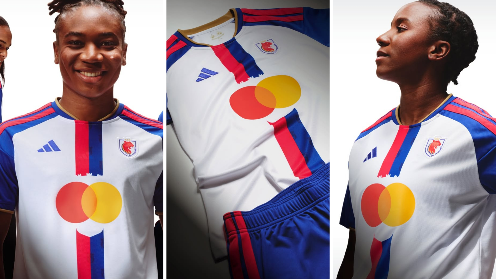 Lyon women's players wear 2026-27 home shirt