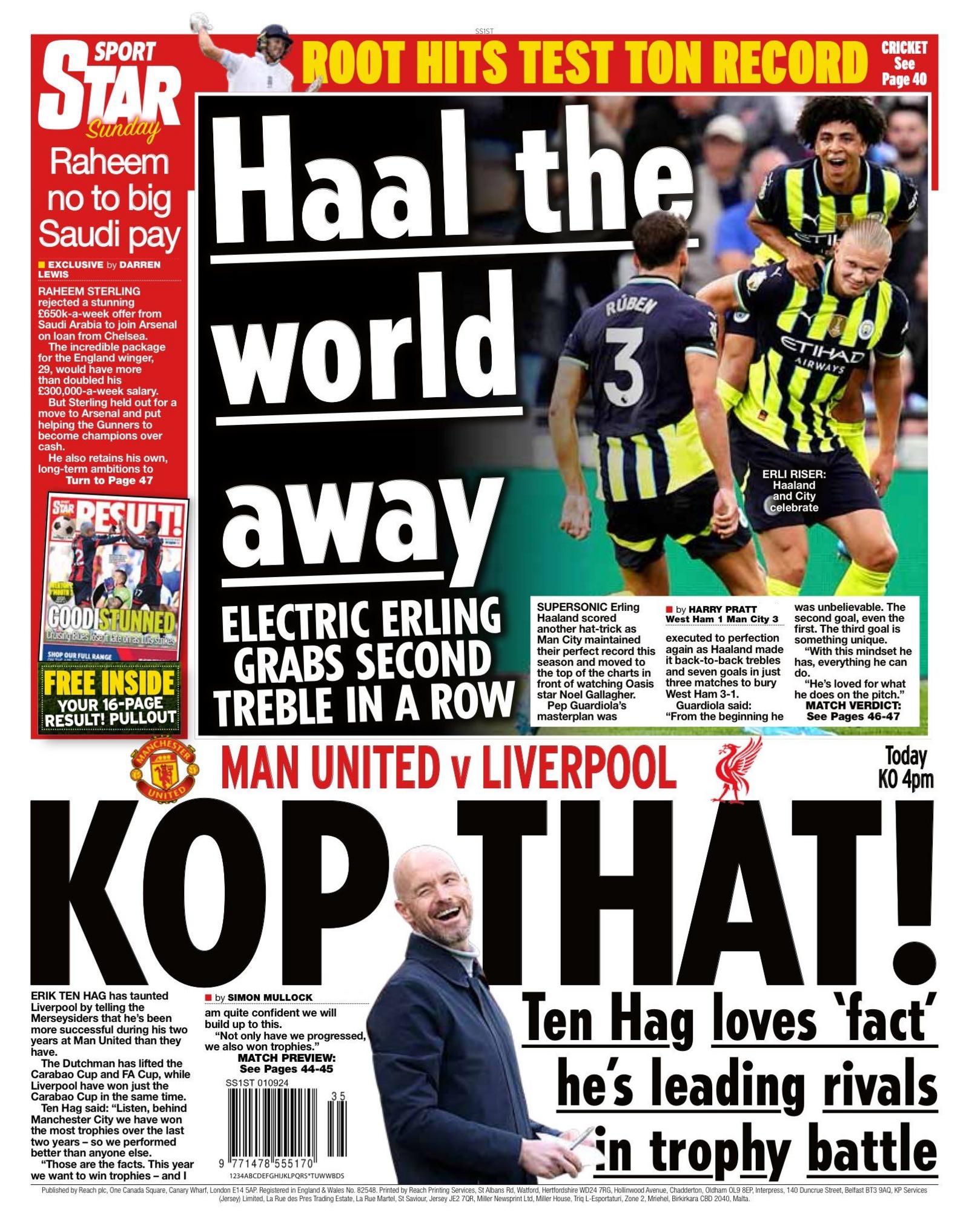 Star back page