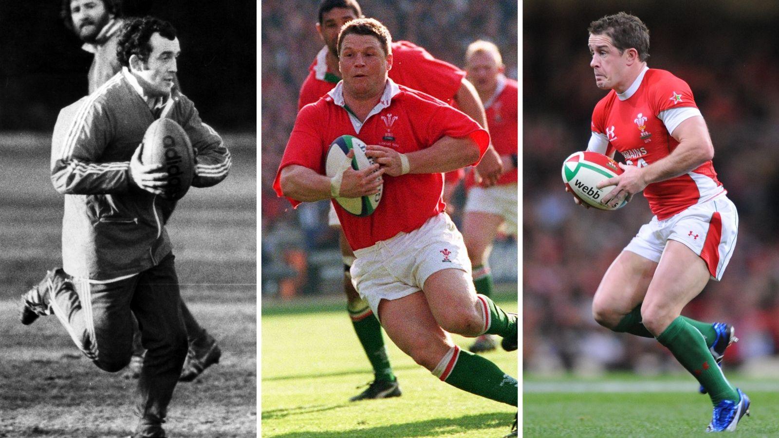 Phil Bennett, Scott Gibbs and Shane Williams