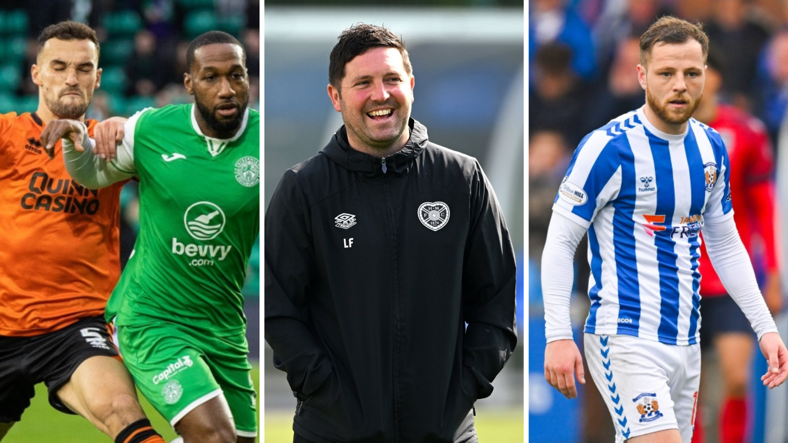 Vicko Sevelj, Junior Hoilett, Liam Fox and Bruce Anderson