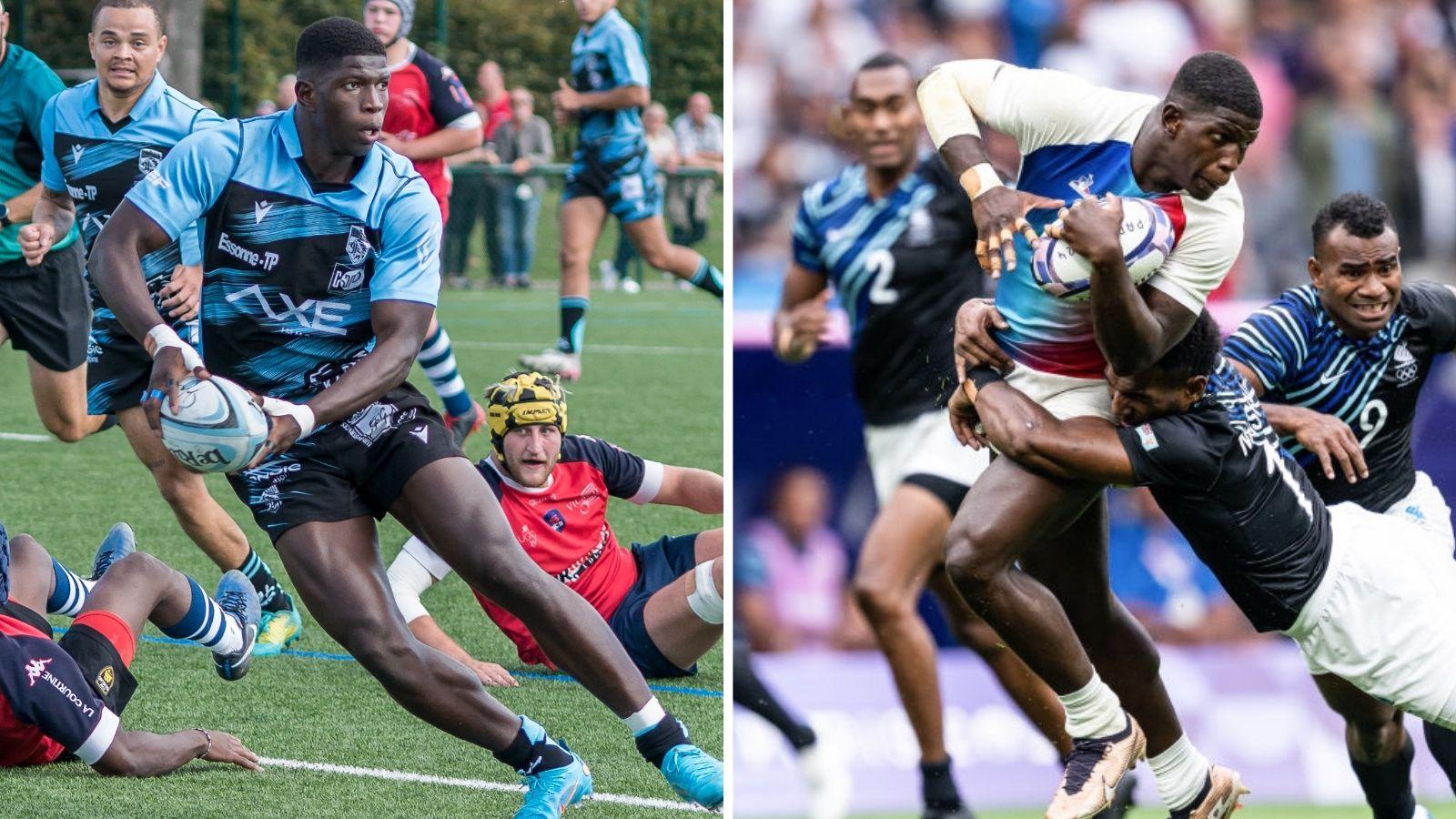 Andy Timo playing for Massy and France Sevens