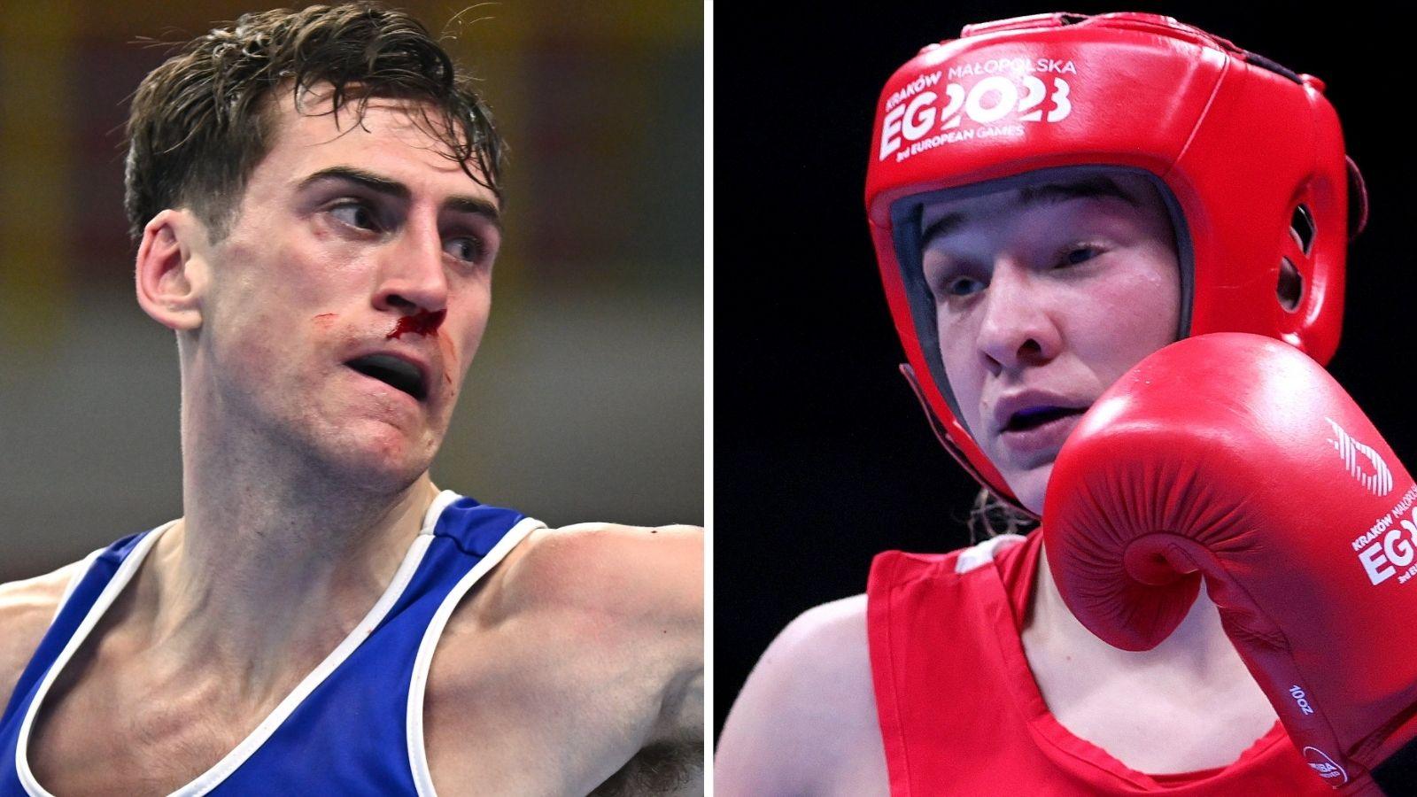 Aidan Walsh and Amy Broadhurst 