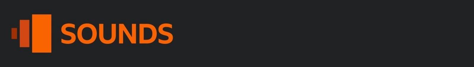 The BBC Sounds logo against a black background