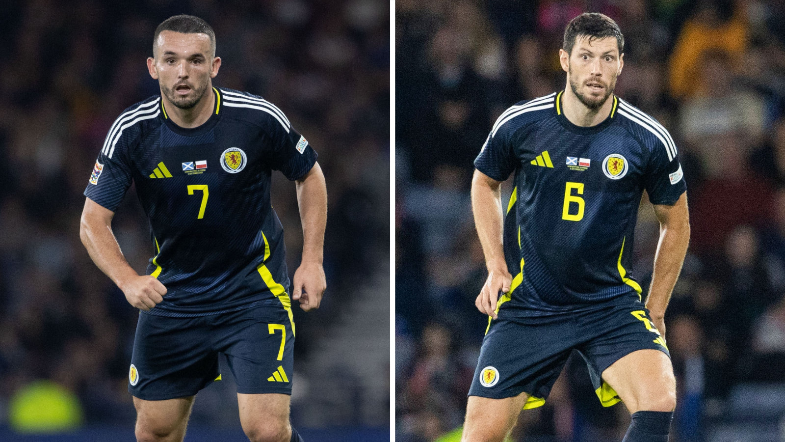 John McGinn and Scott McKenna