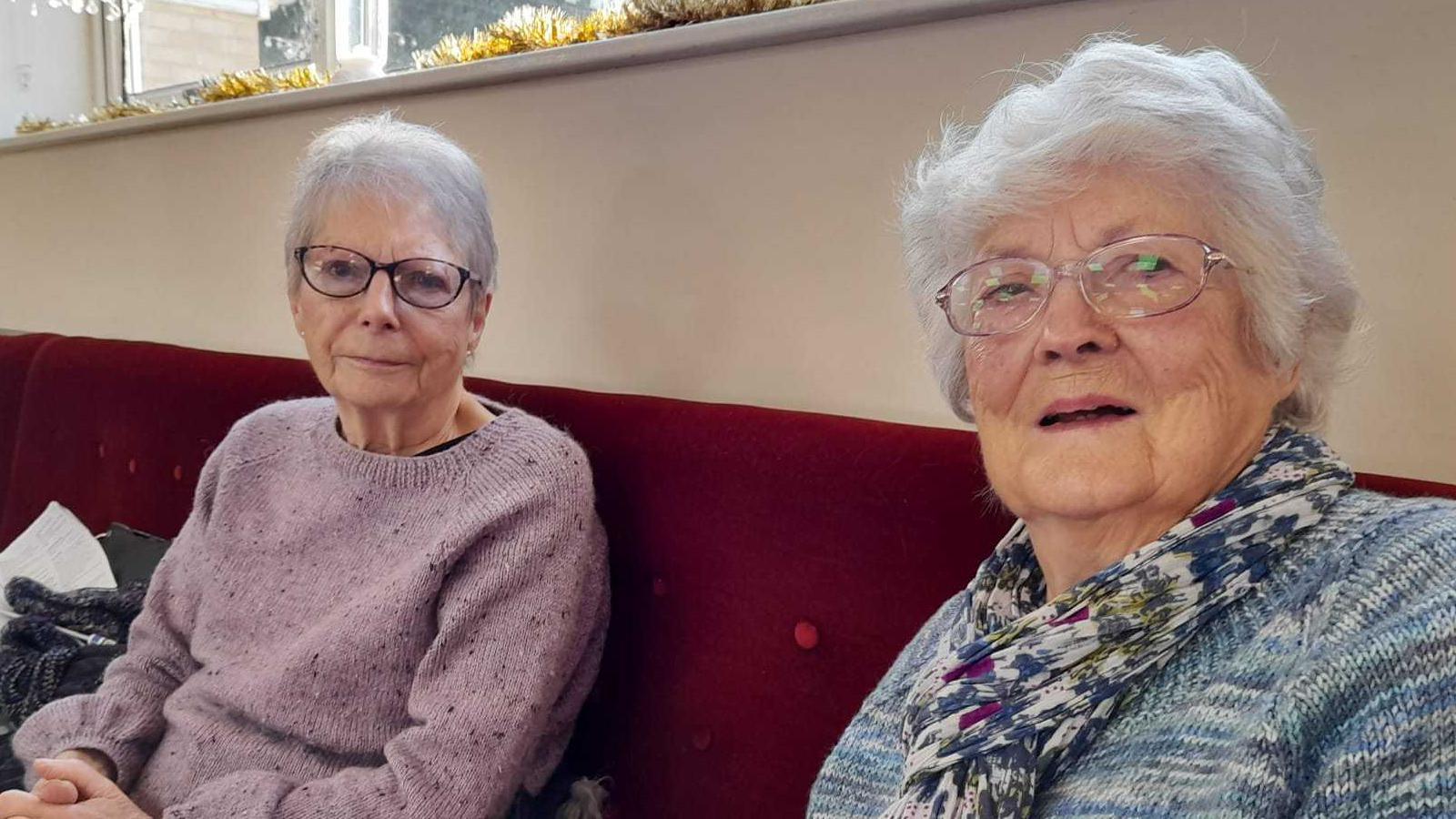 Sandra Scott (left) and Patricia Cox (right) 