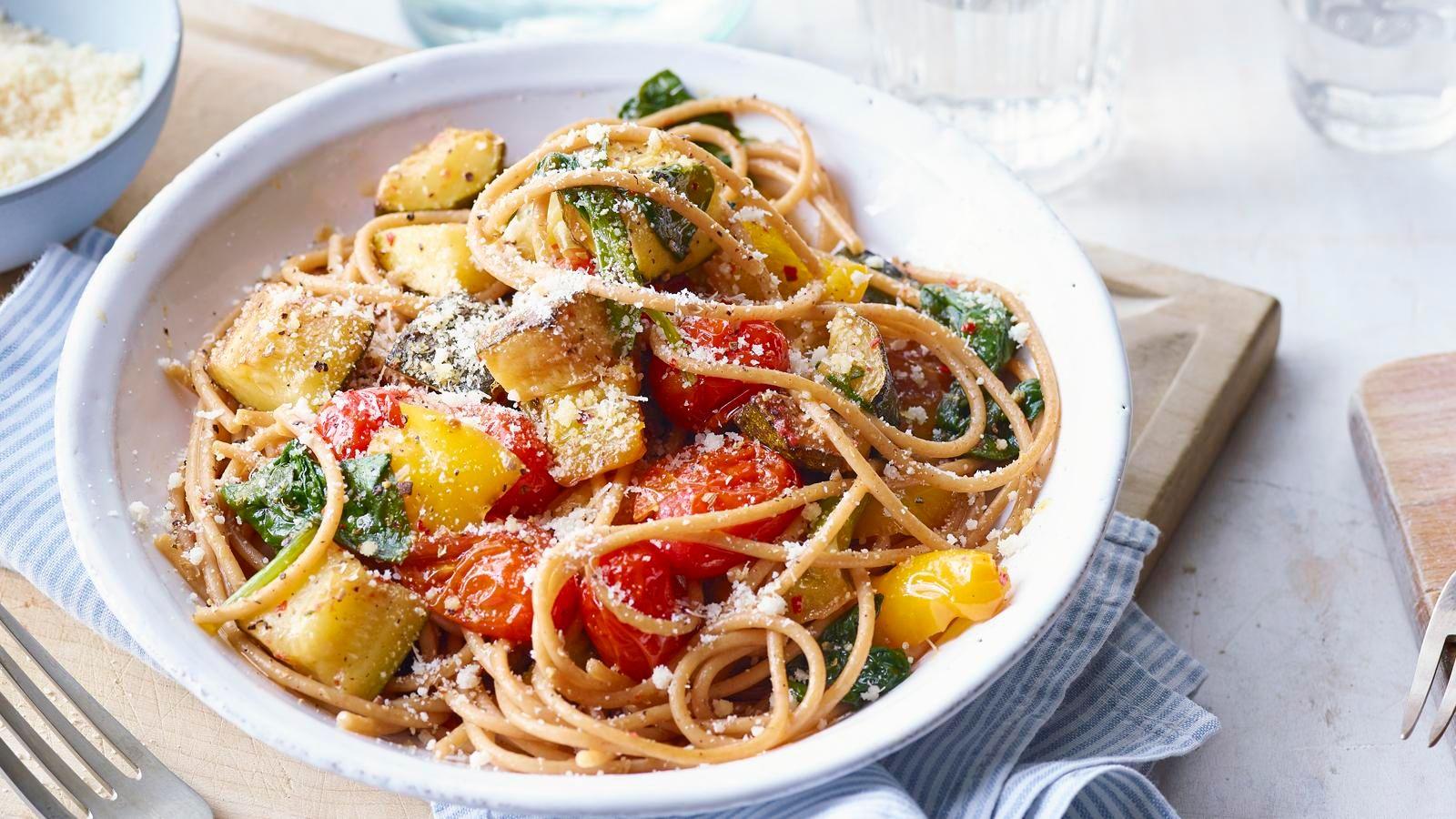 Quick vegetable pasta