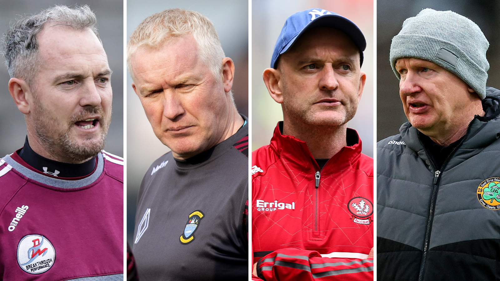 Mark Doran, Dermot McCabe, Ciaran Meenagh and Declan Bonner