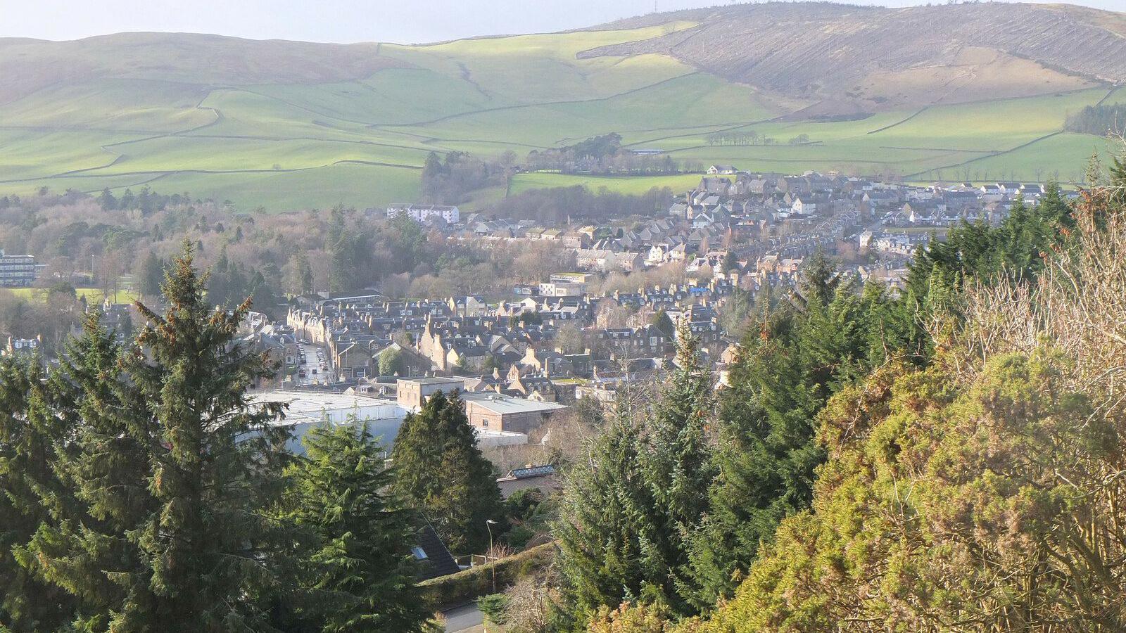 Galashiels general view