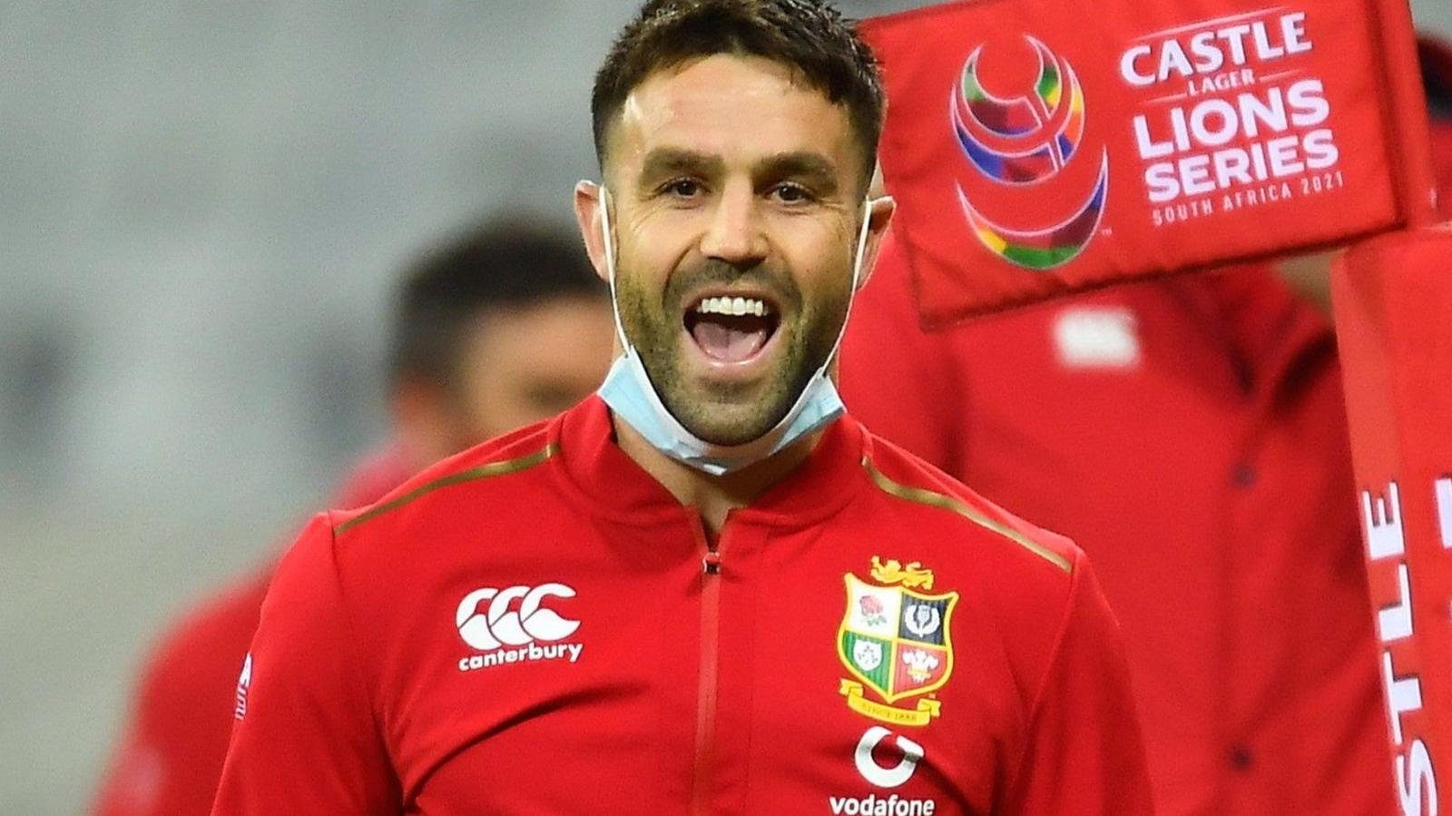 Conor Murray celebrates