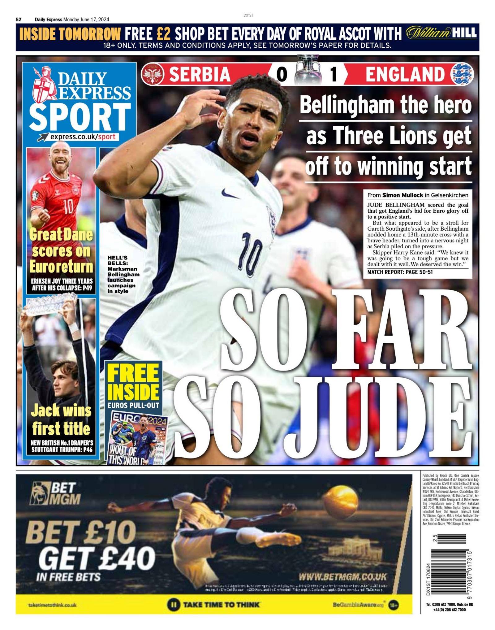 Express back page