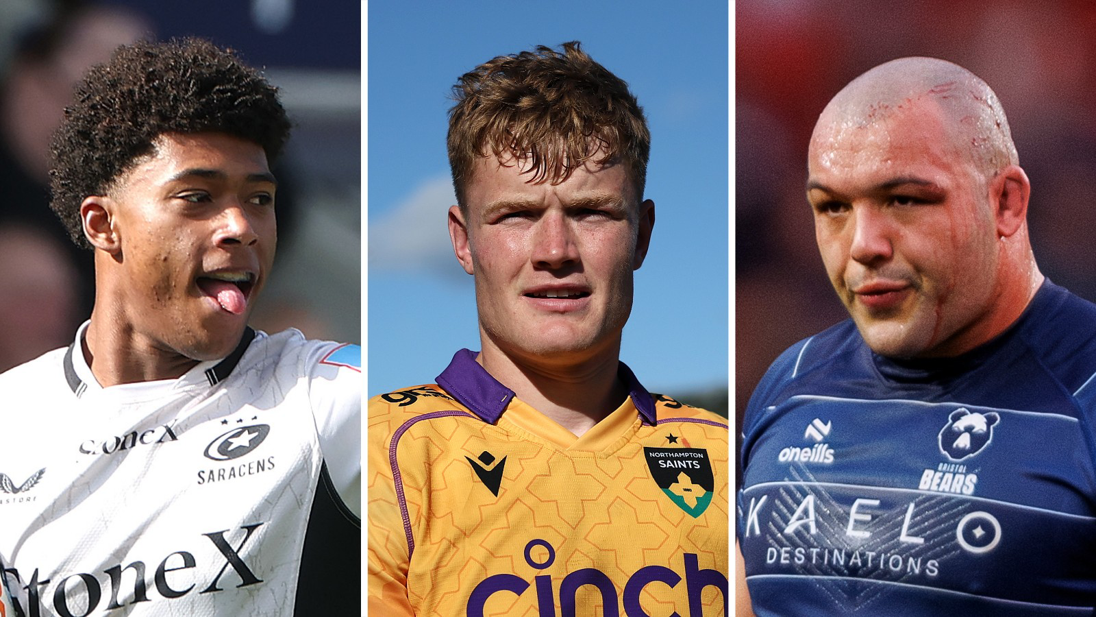 Noah Caluori, Fin Smith and Ellis Genge