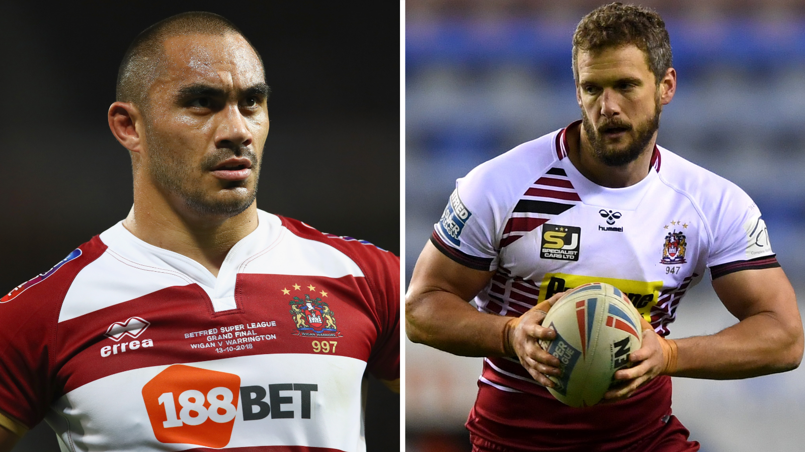 Tommy Leuluai and Sean O'Loughlin 