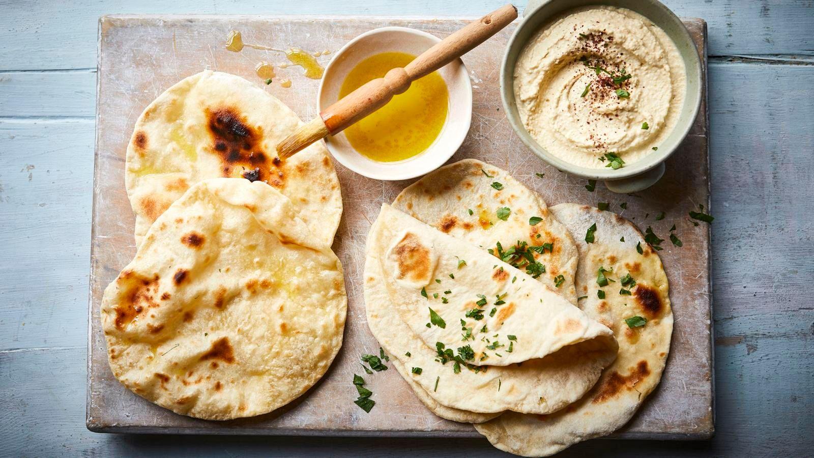 Quick flatbreads