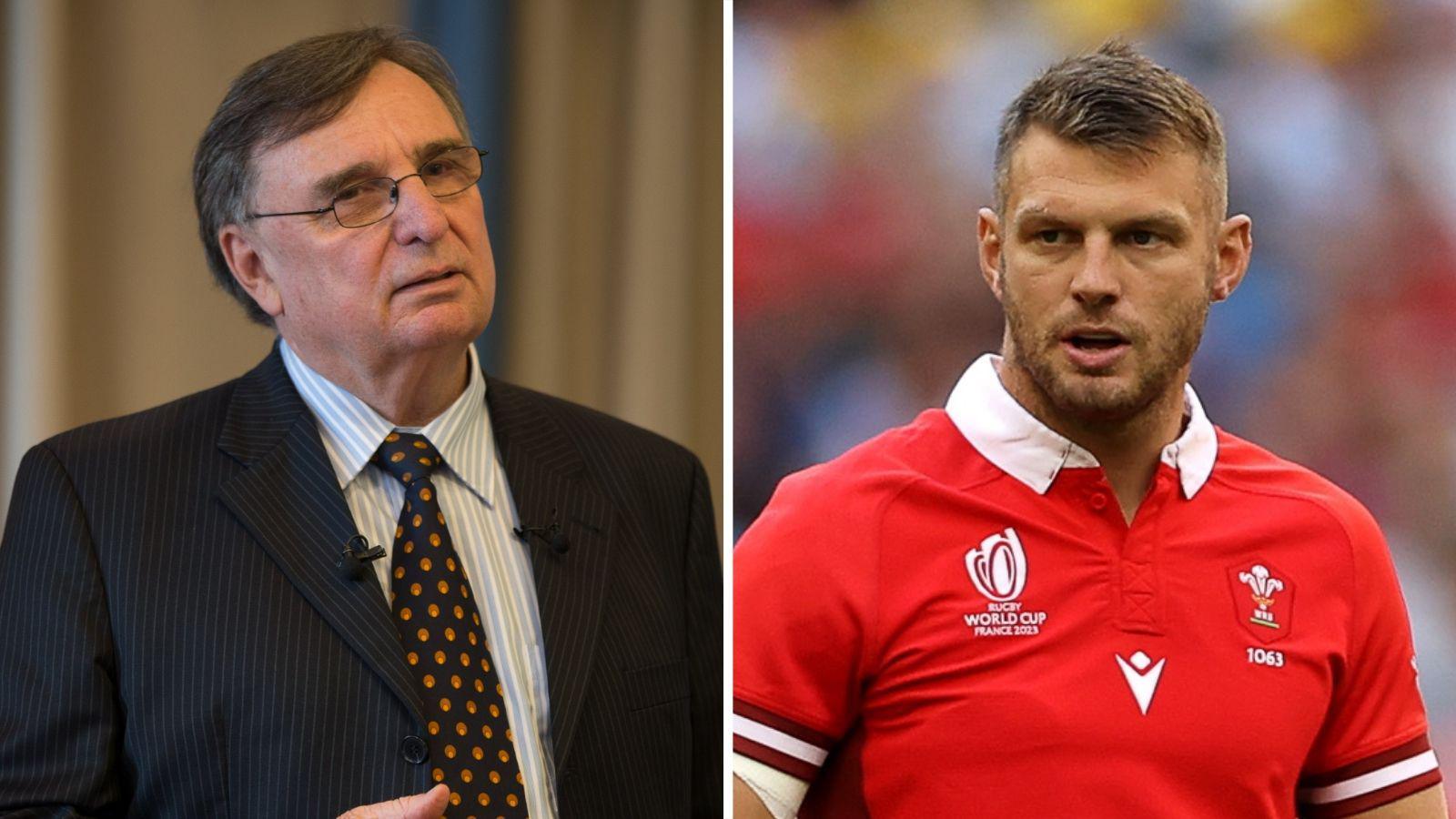 Former WRU chief executive David Moffett and ex-Wales fly-half Dan Biggar