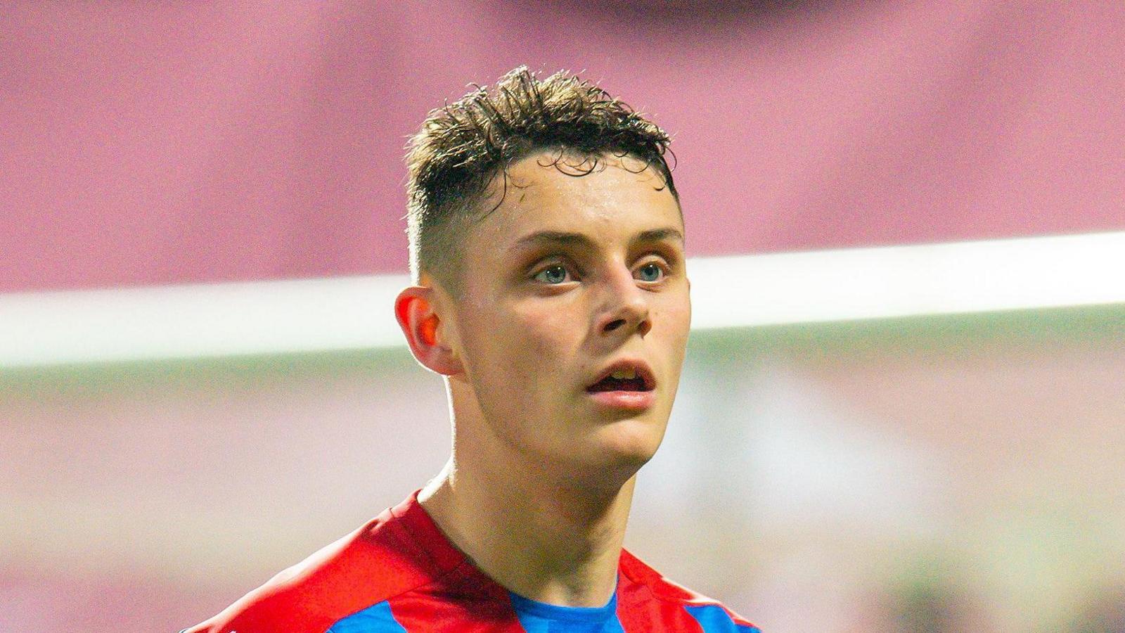 Cameron Harper playing for Inverness CT in 2020