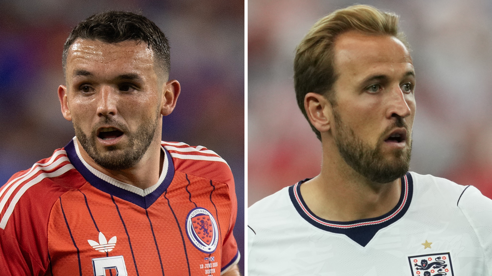 John McGinn and Harry Kane