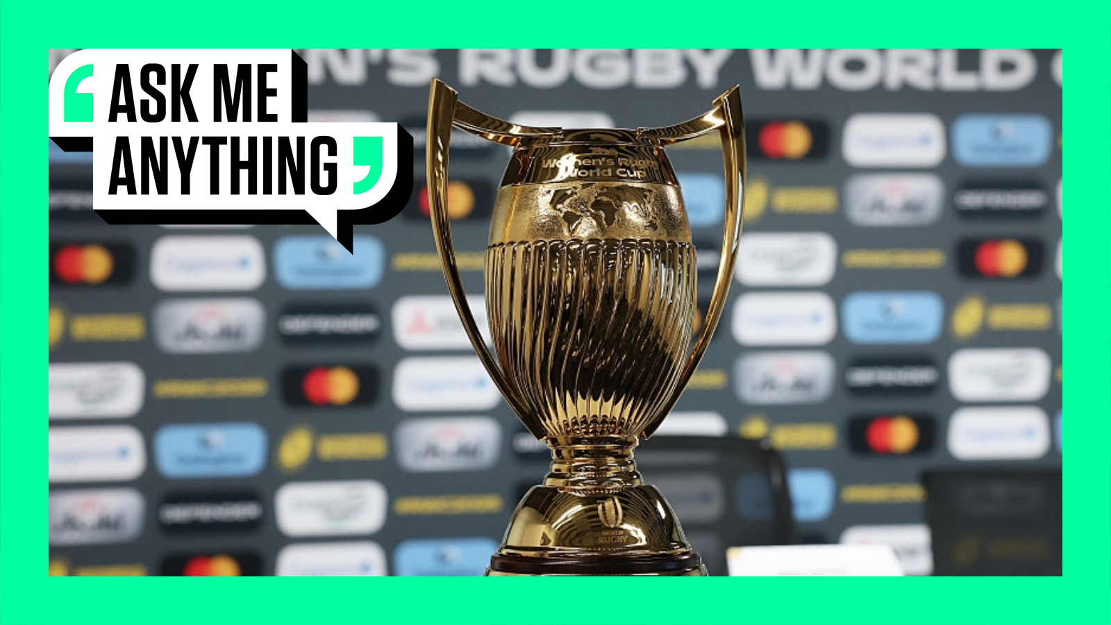 Rugby World Cup trophy