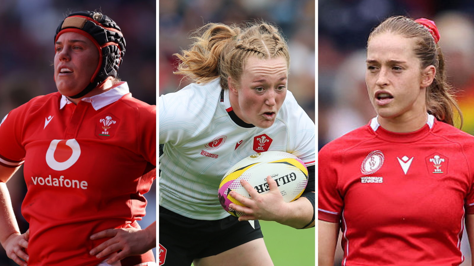 Carys Phillips, Abbie Fleming and Lisa Neumann