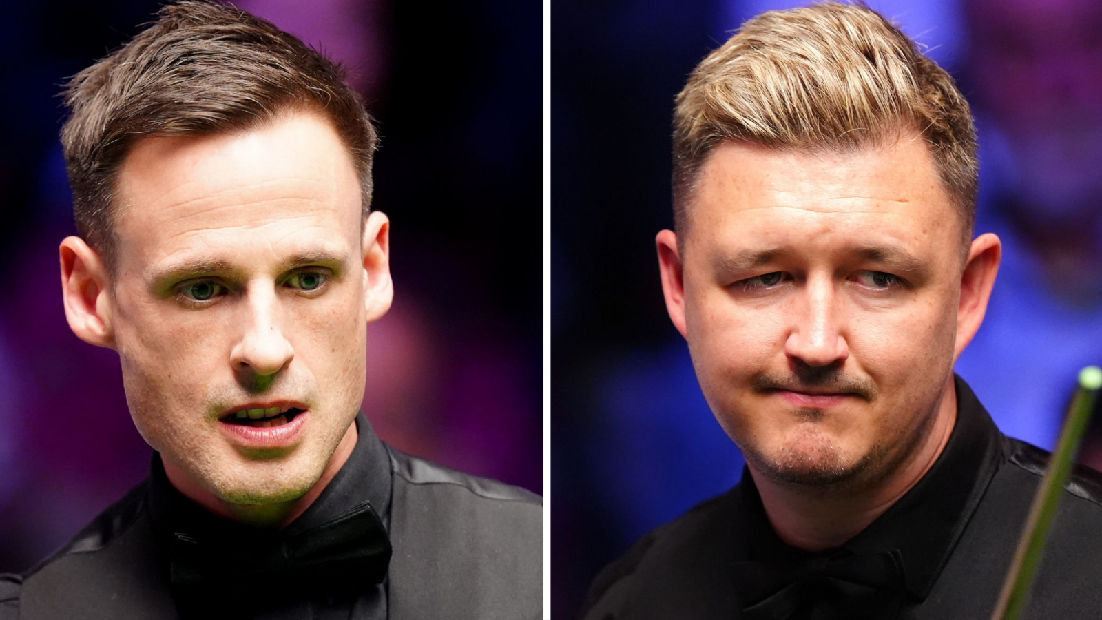 David Gilbert and Kyren Wilson