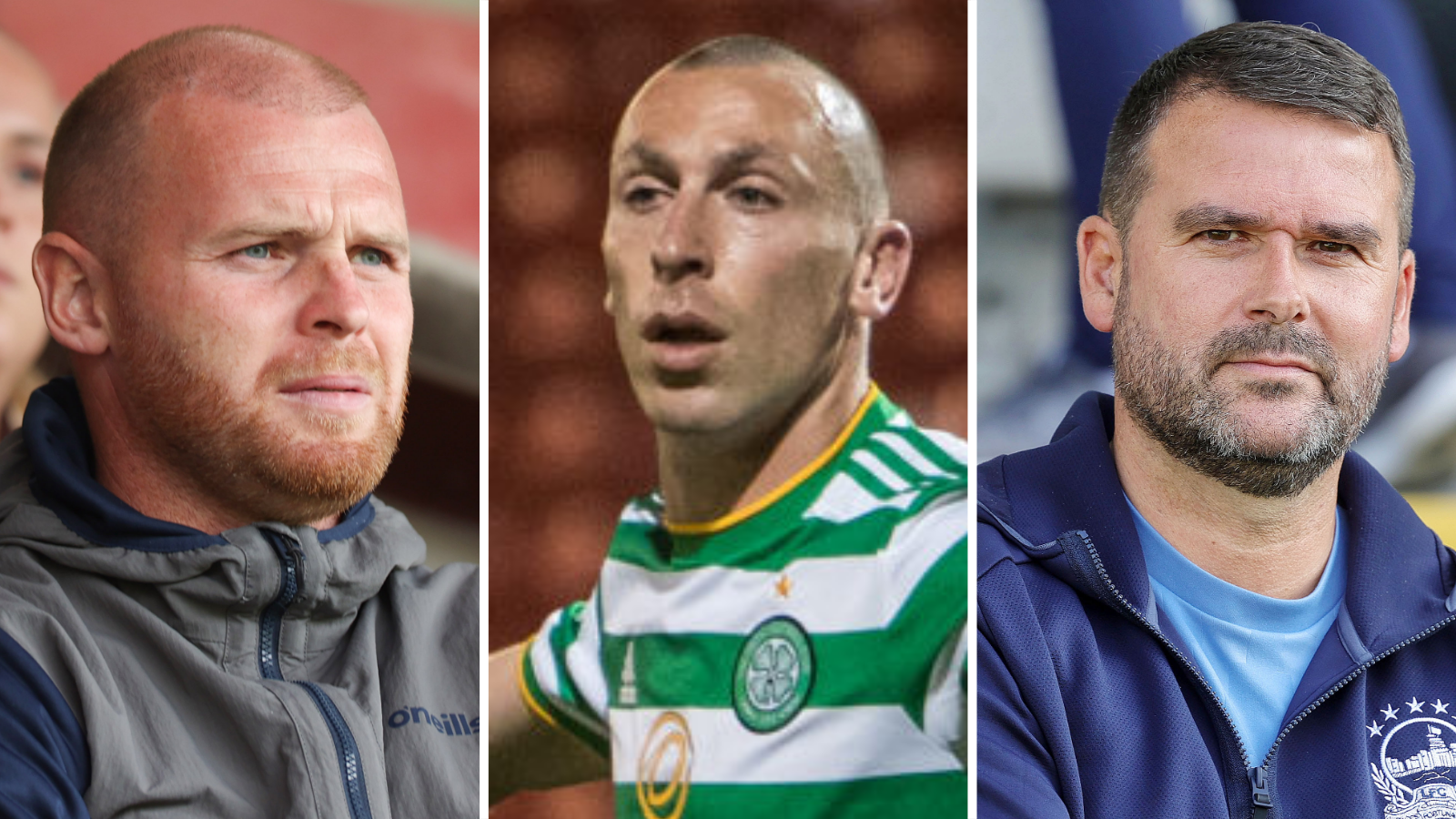 Mark Connolly, Scott Brown and David Healy