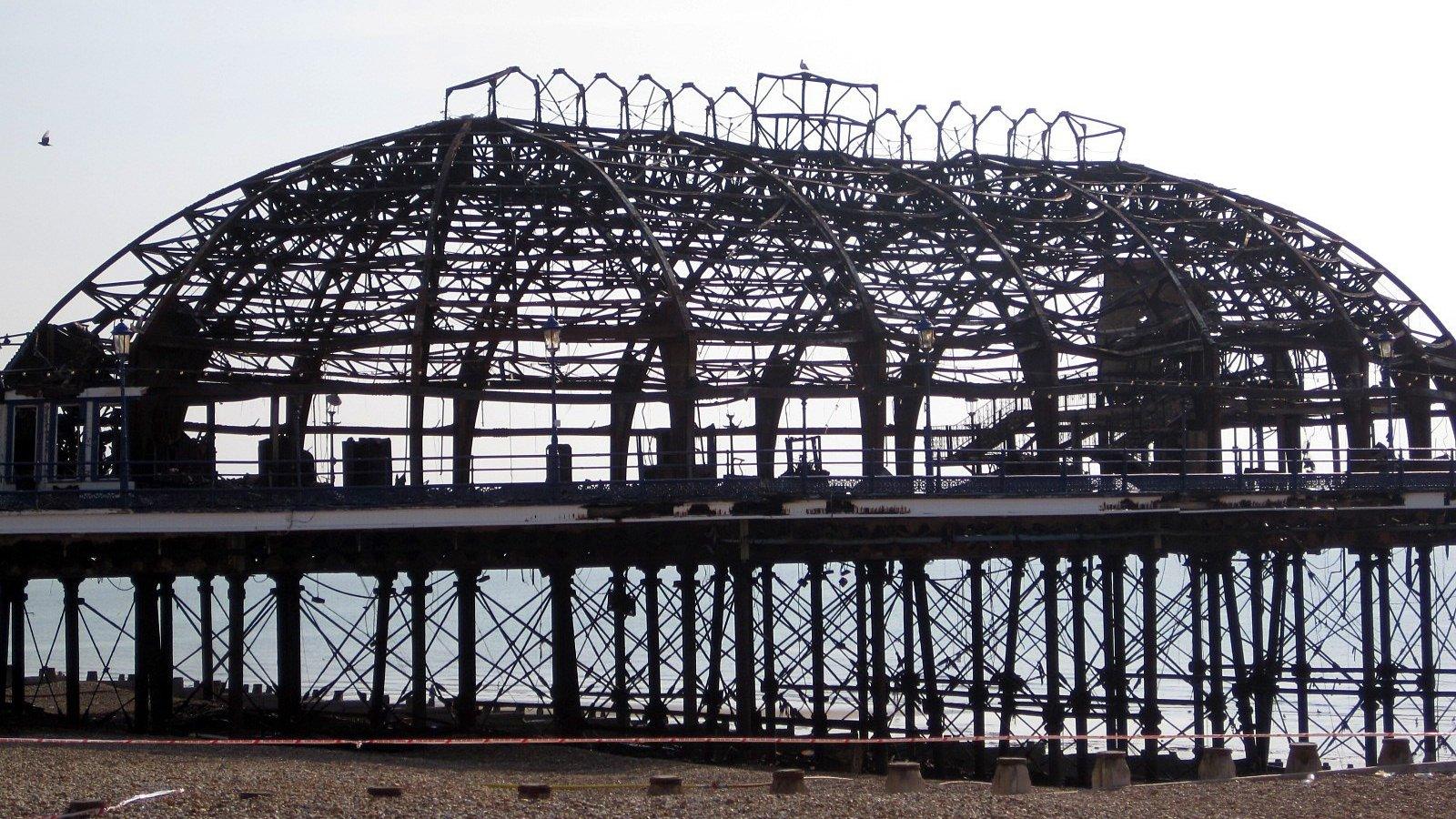 Eastbourne Pier arcade building