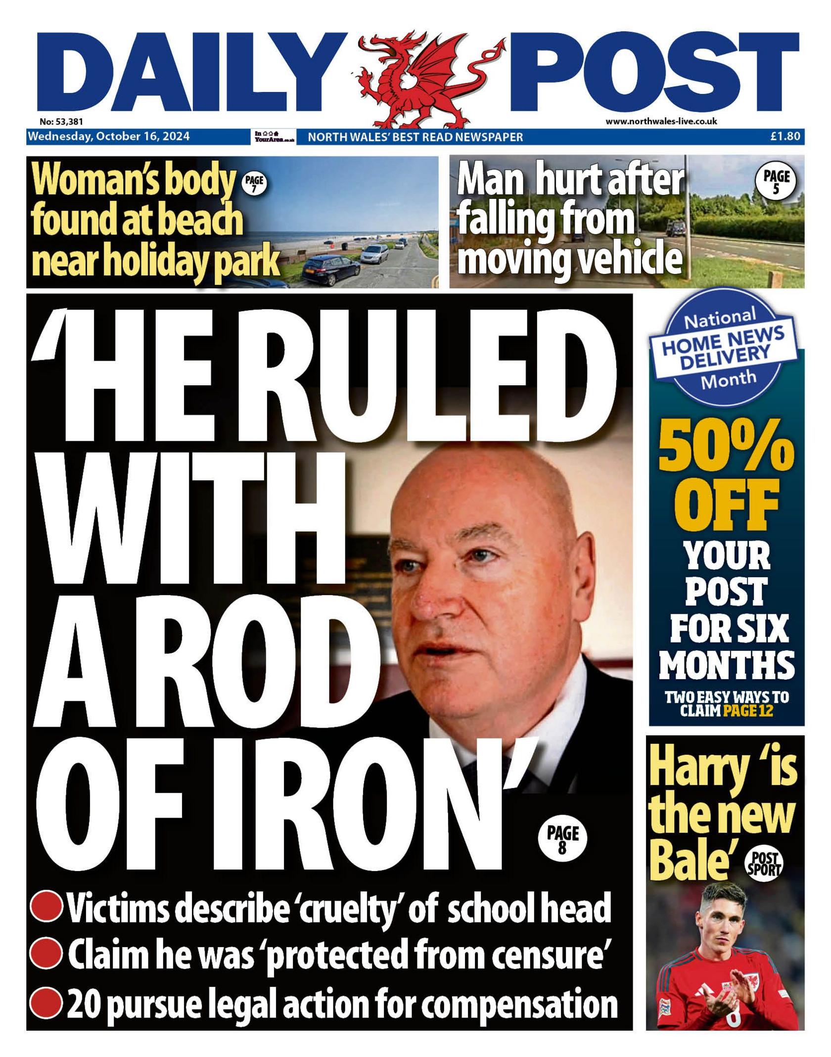 Daily Post front page