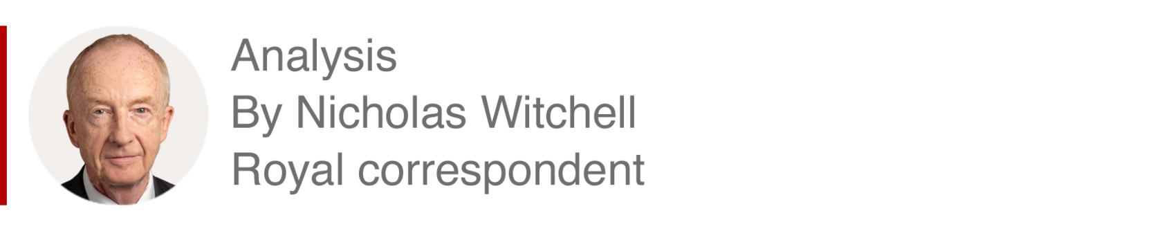 Analysis box by Nicholas Witchell, royal correspondent