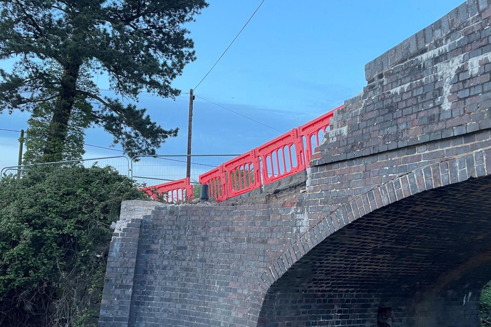 Barrow Bridge, bridge 16 of Trent and Mersey Canal on 2 May 2024