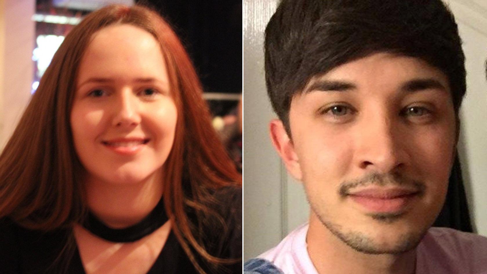 Megan Hurley and Martyn Hett