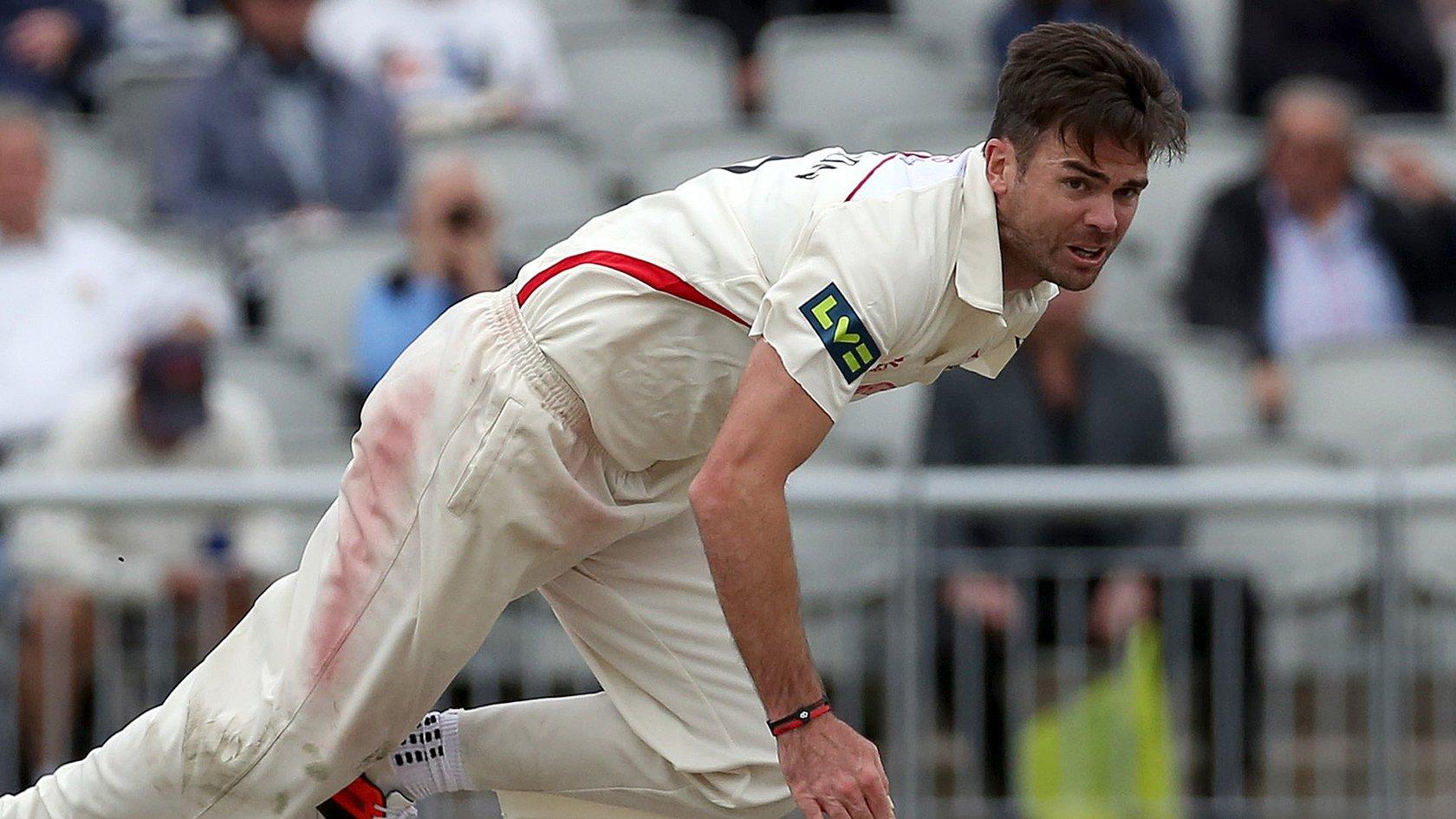 Lancashire's James Anderson