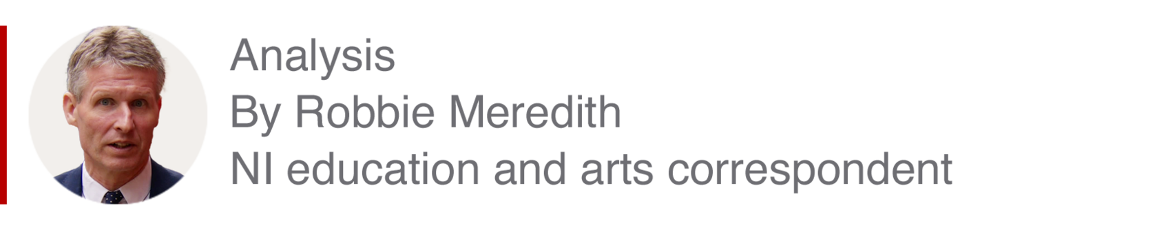 Analysis box by Robbie Meredith, NI education and arts correspondent