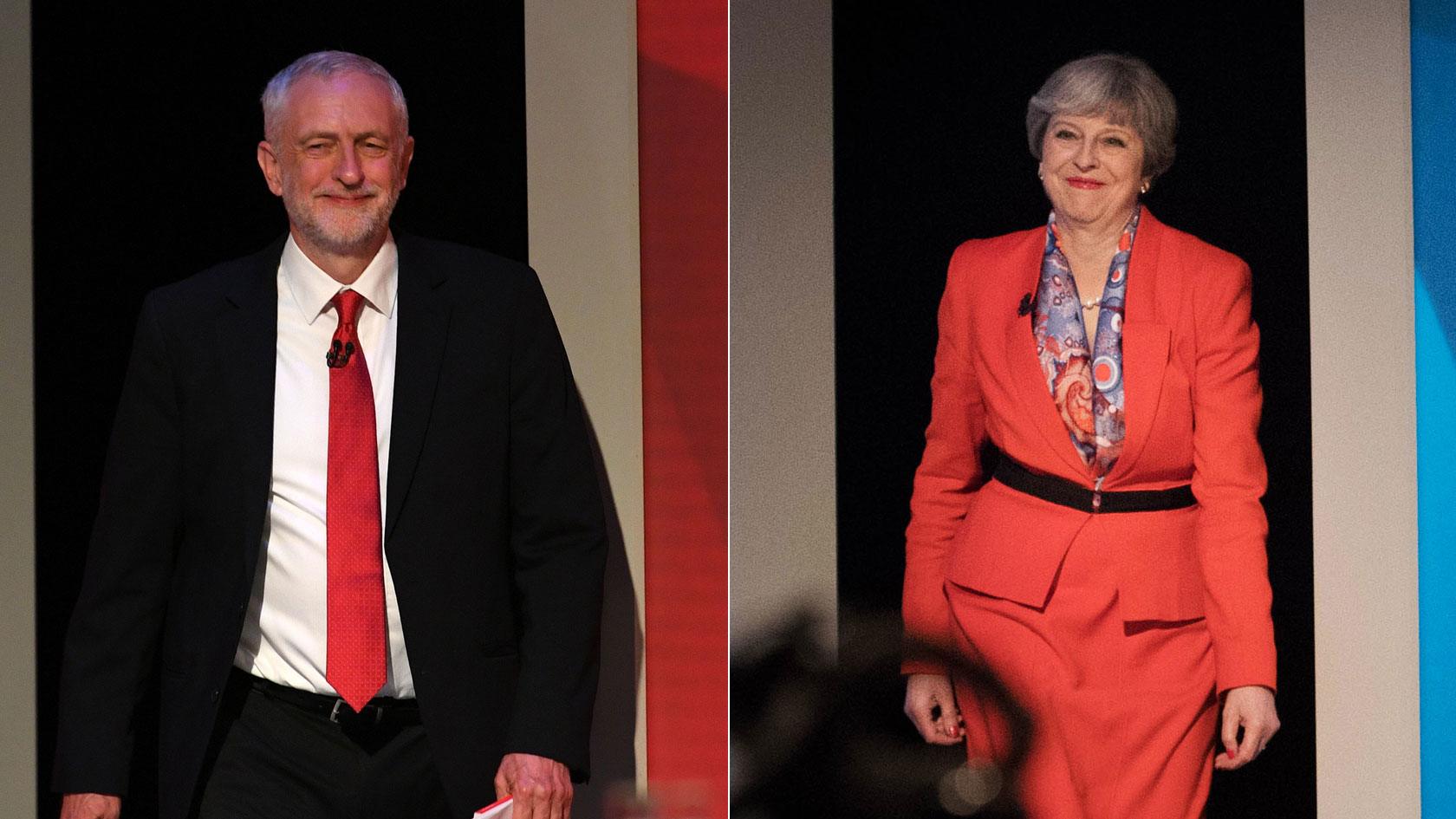 May and Corbyn