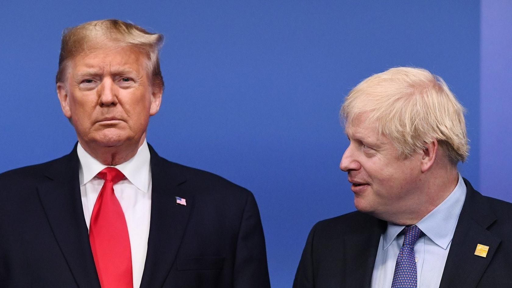 Donald Trump and Boris Johnson