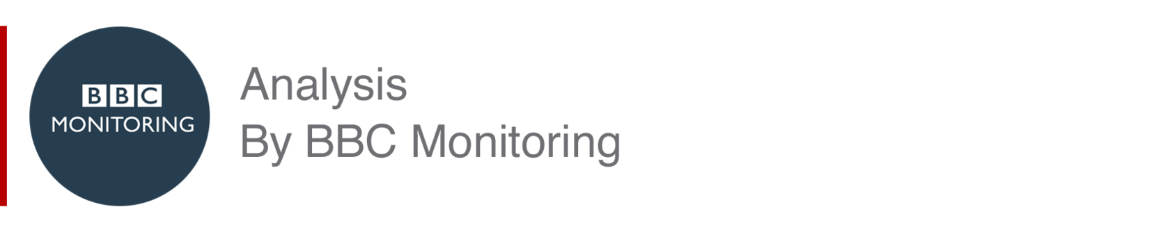 Analysis box by BBC Monitoring