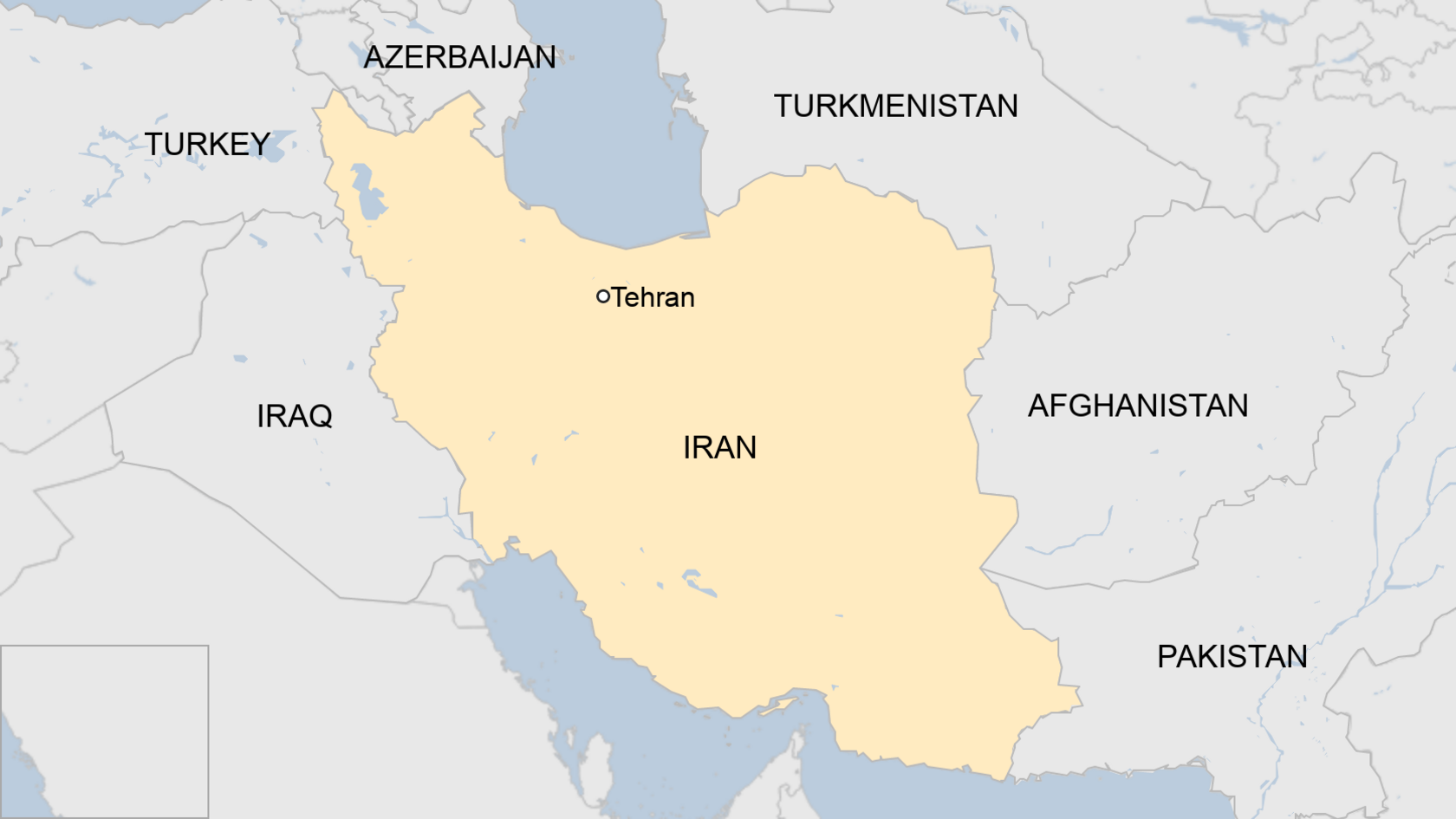 Map of Iran