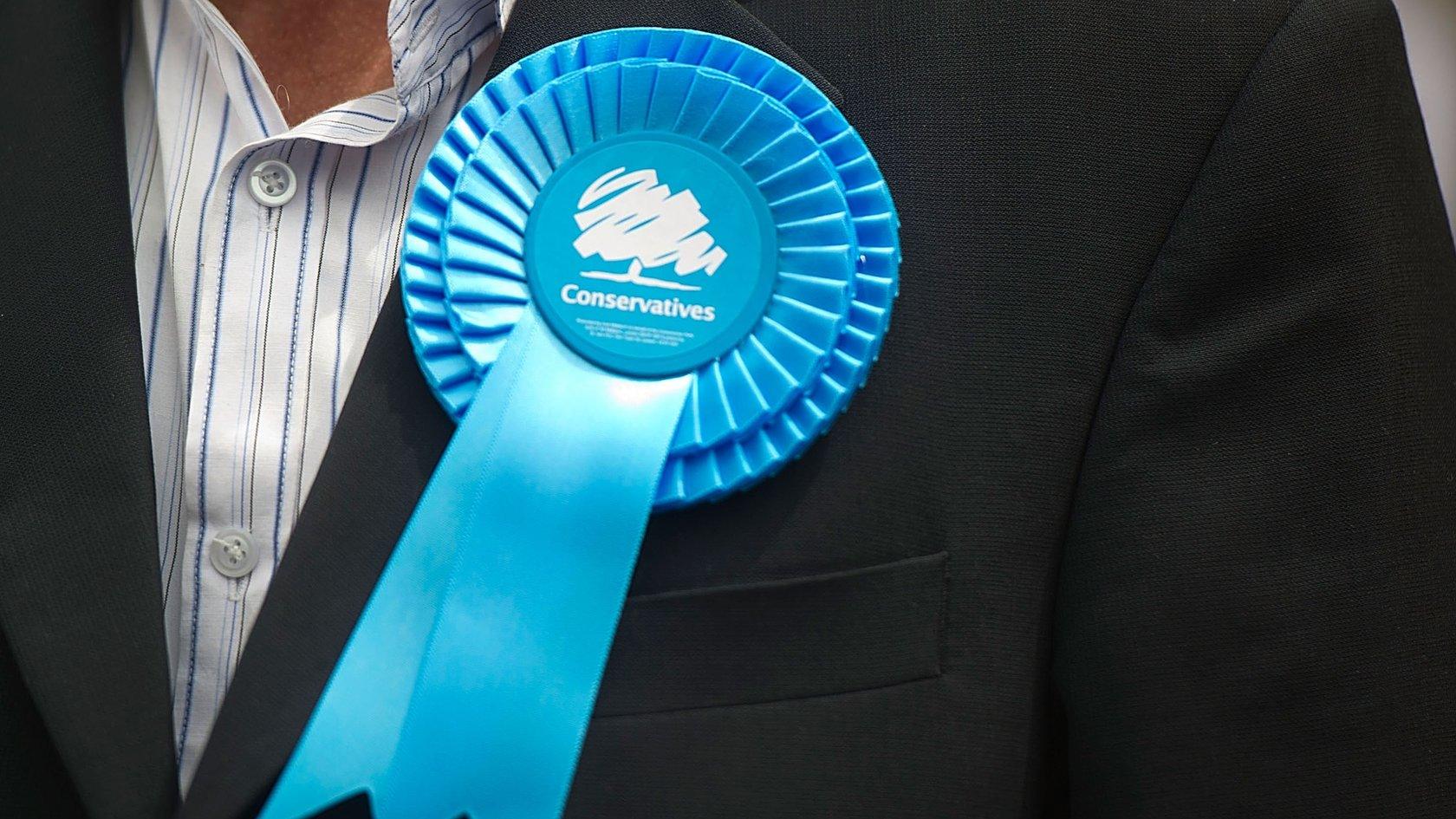 Tory rosette