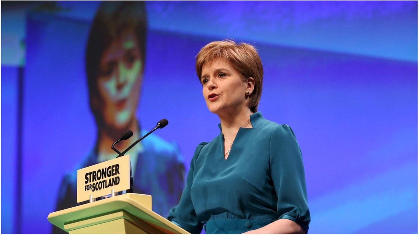 First Minister Nicola Sturgeon