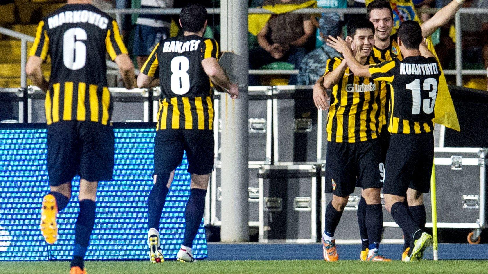 Kairat celebrate