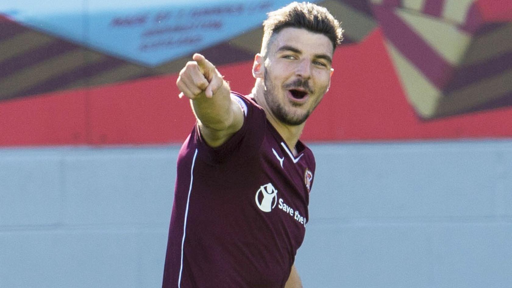 Hearts' Callum Paterson