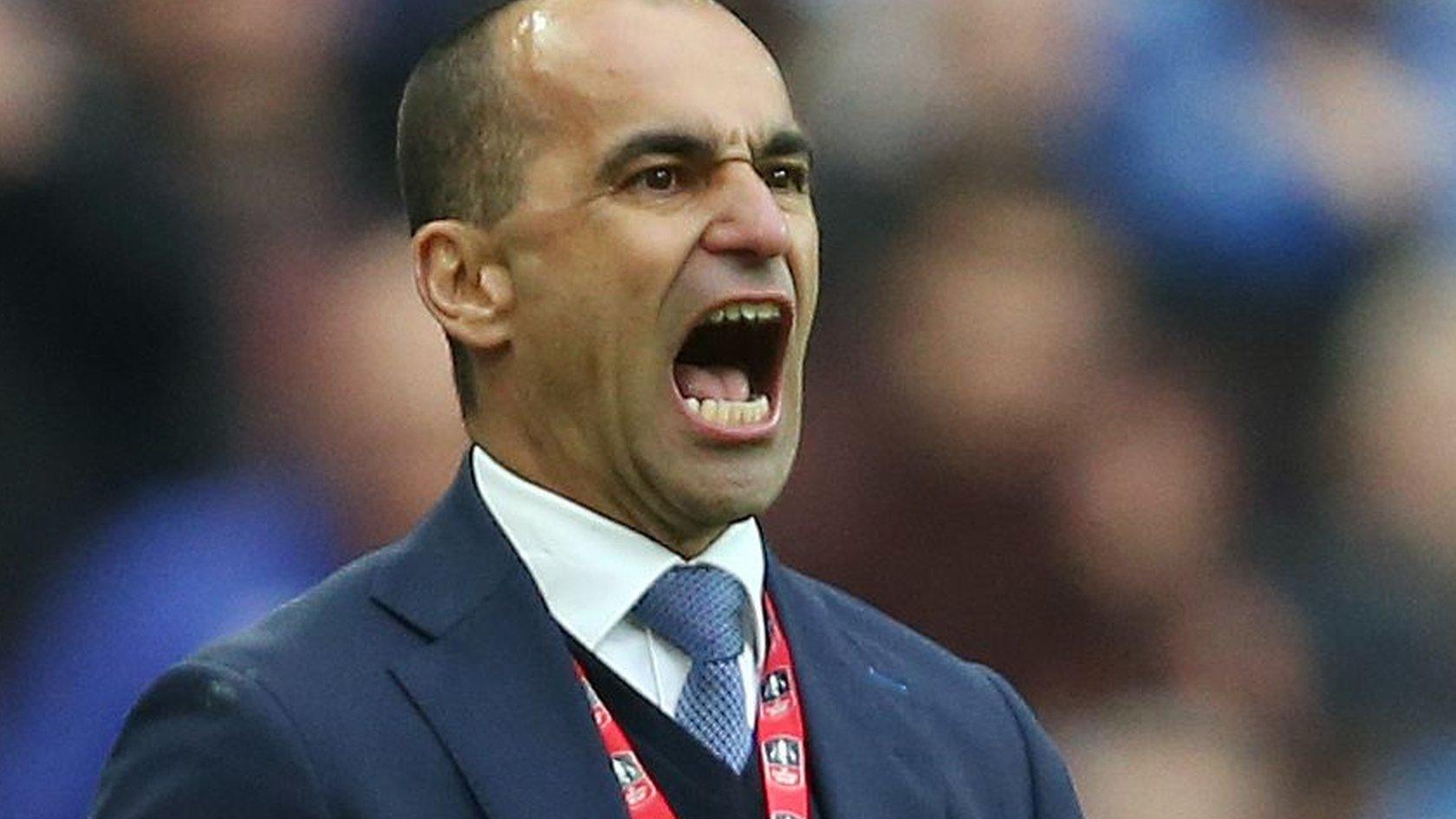 Everton manager Roberto Martinez