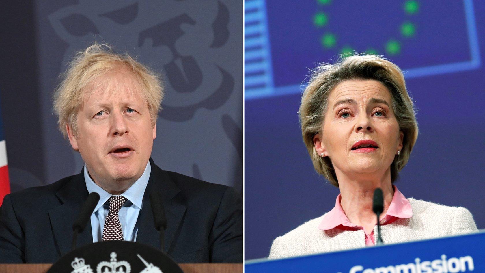 Johnson and Leyen