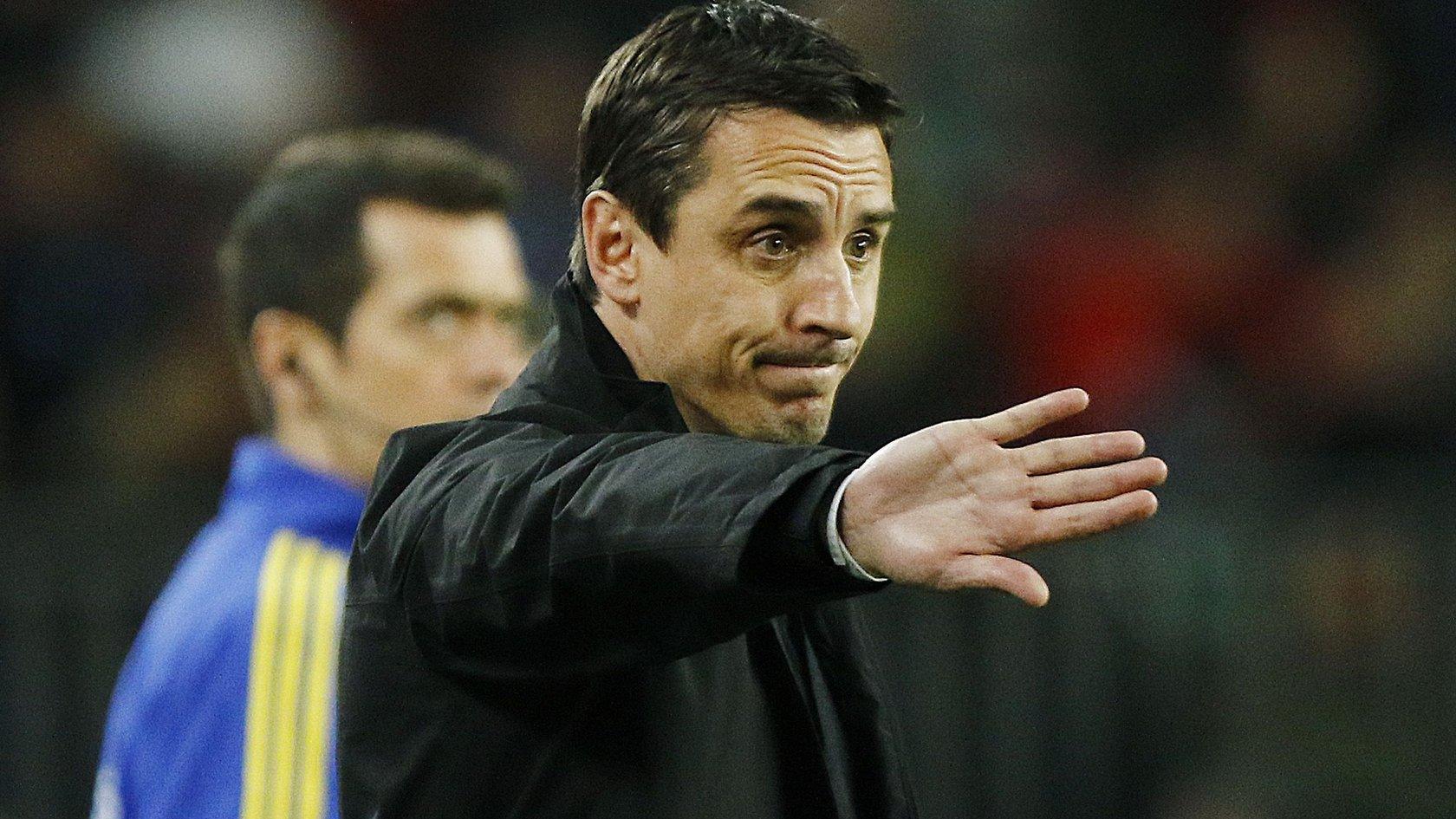 Valencia boss Gary Neville