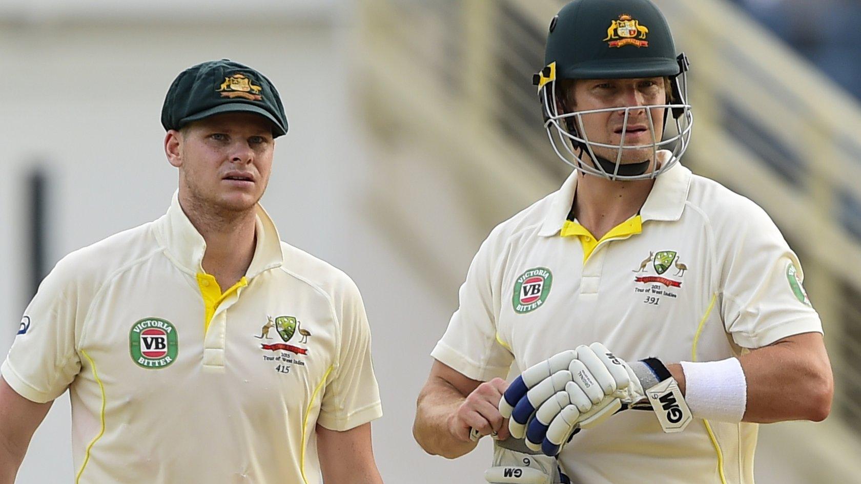 Steve Smith and Shane Watson