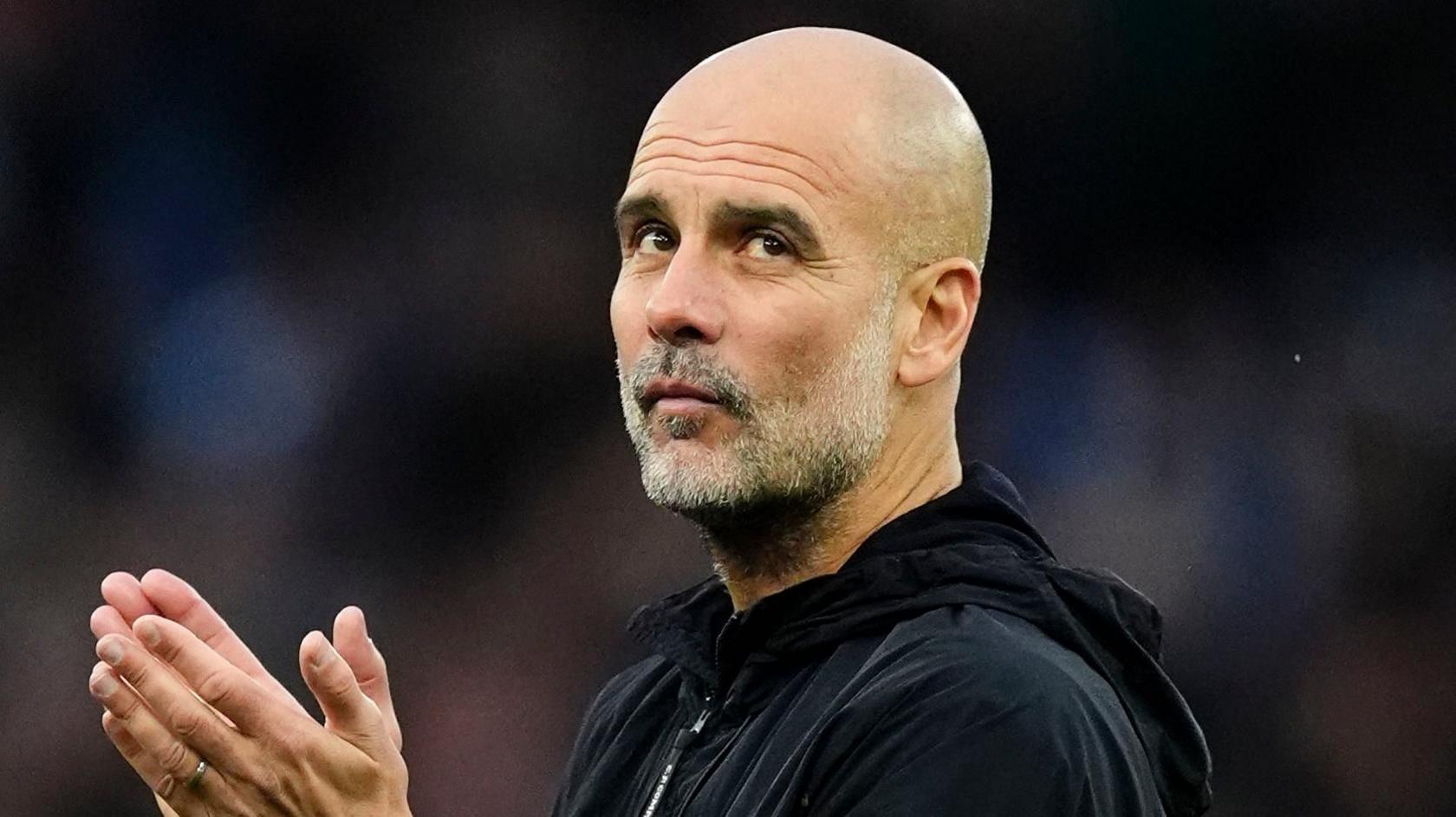 Manchester City boss Pep Guardiola