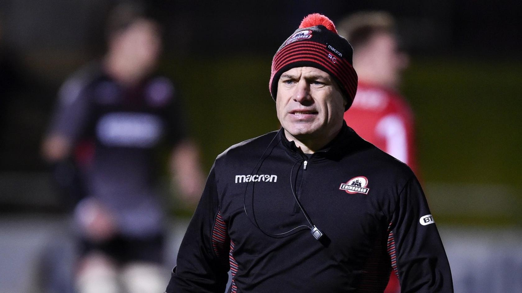 Edinburgh head coach Richard Cockerill