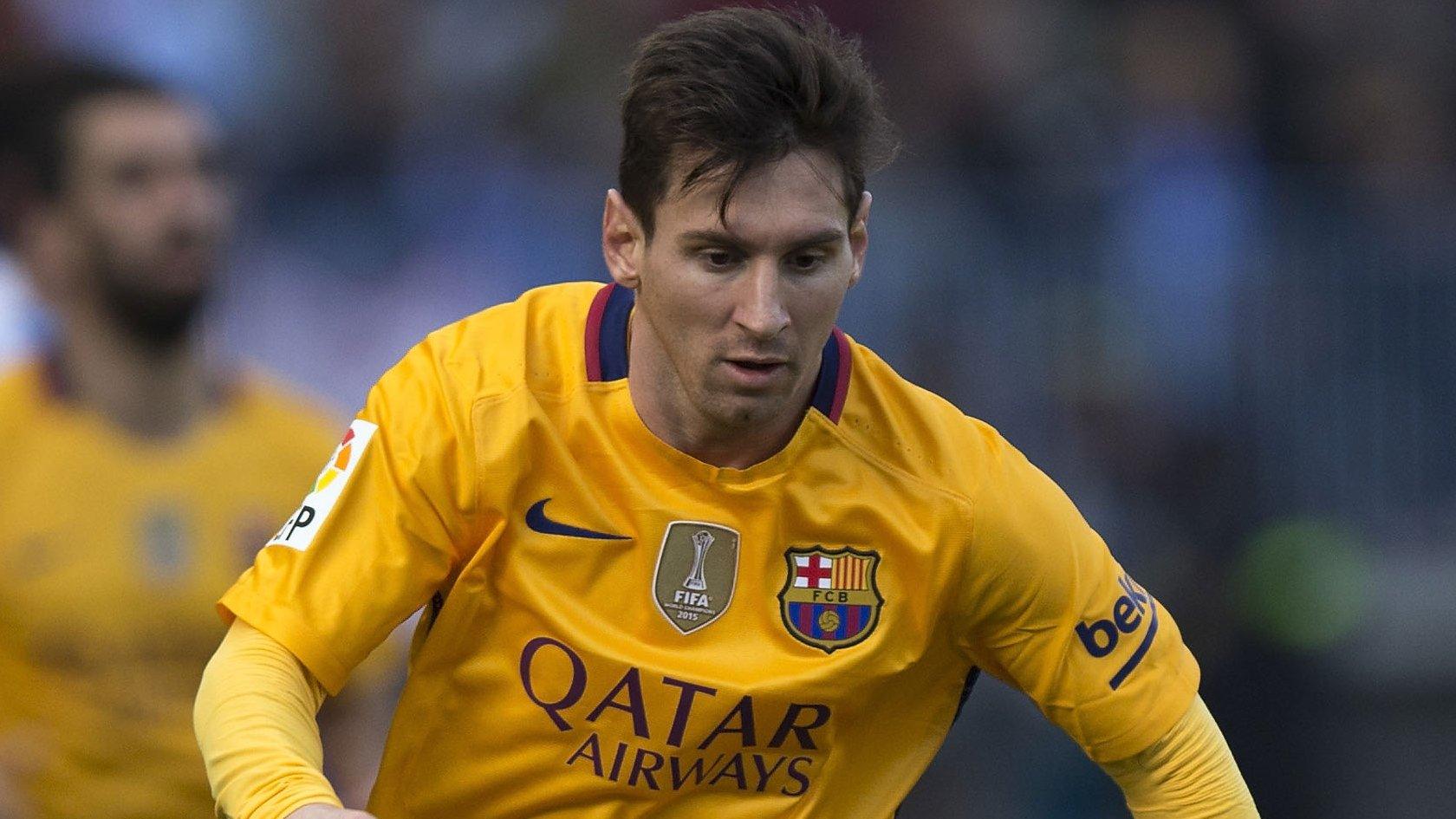 Barcelona forward Lionel Messi