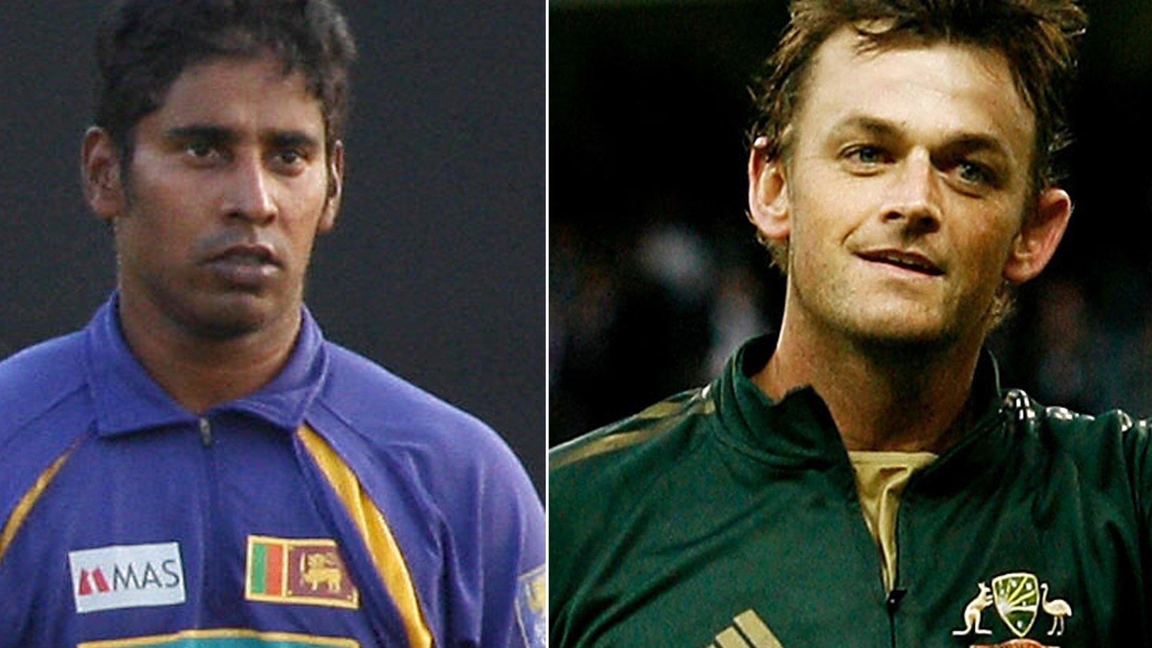 Chaminda Vaas & Adam Gilchrist
